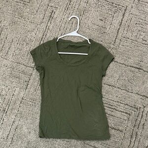 No Boundaries Forest Green Short Sleeve Tee
